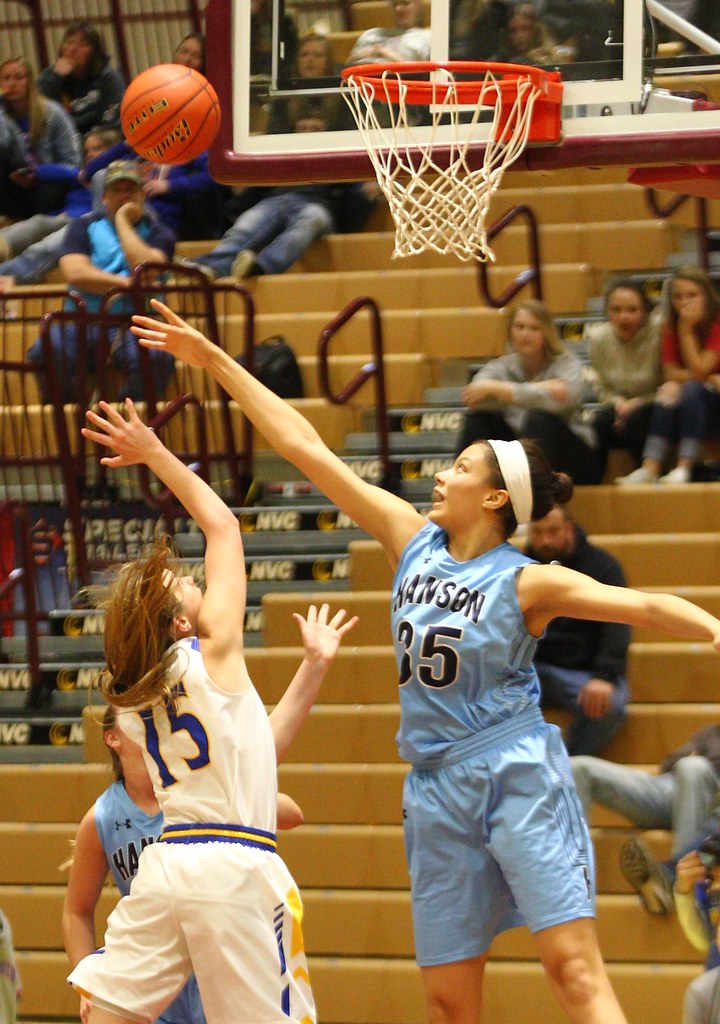 2018 B Girls Basketball Castlewood vs Hanson South Dakota Public