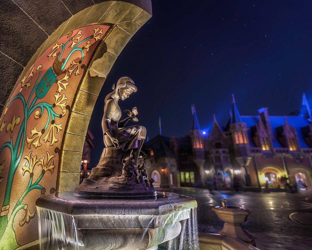Cinderella’s Fountain Magic Kingdom by Mike Buch... Tumbex