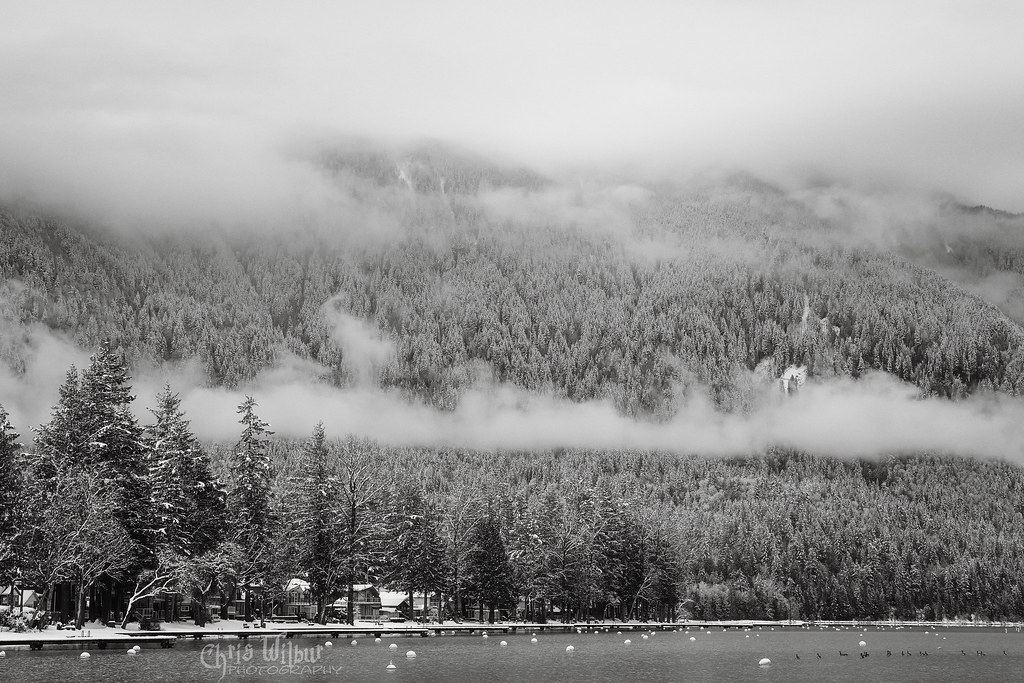 Winter Morning at Cultus Lake After we woke up to an unexp… Flickr