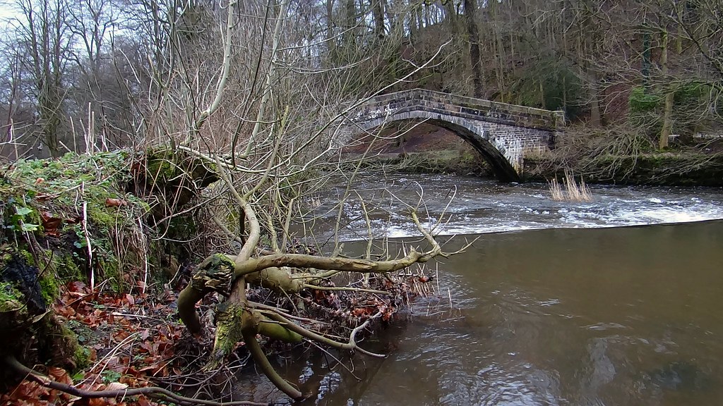 St Bertram's Bridge. Ilam. Derbyshire. Jan 2018 Grade II L… Flickr