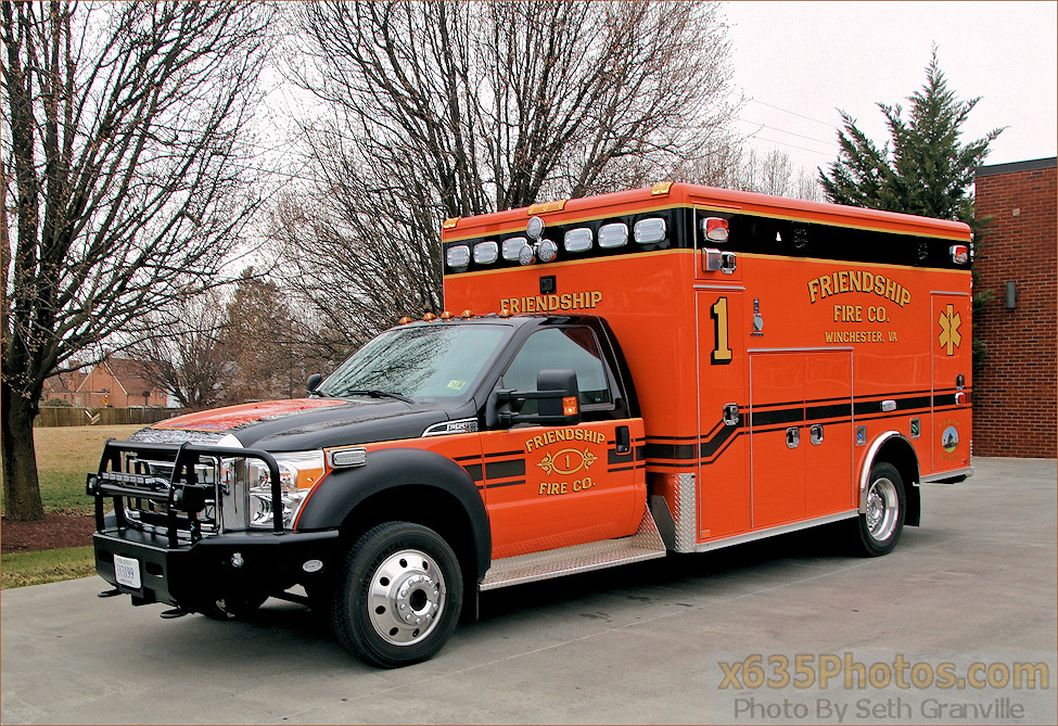Friendship Fire Company (Winchester, VA) Medic 1 2016 Ford… Flickr