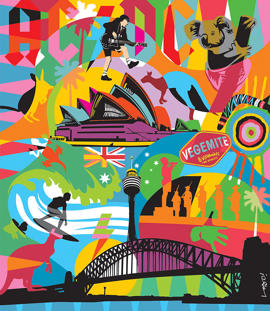 Australian Art Culture by Artist Lobo Pop Art lobopopart.c… Flickr