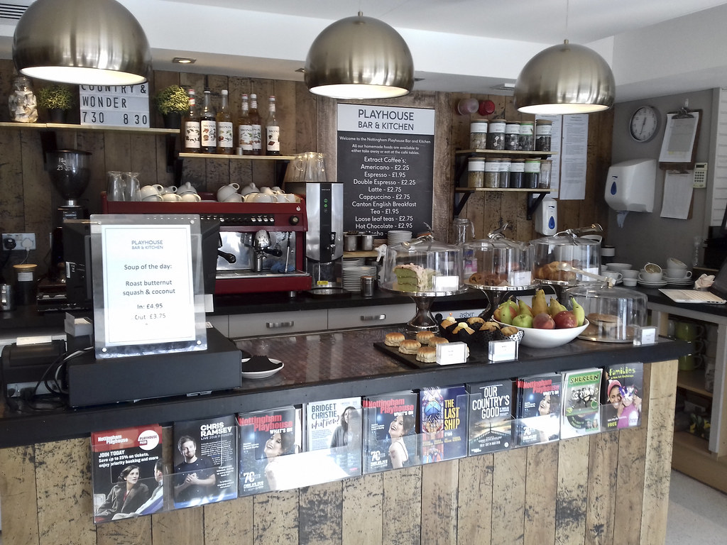Nottingham Playhouse CafeBar Graham Woodward Flickr