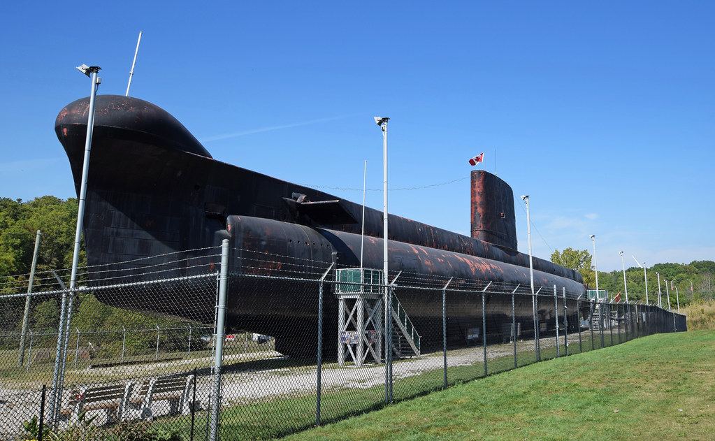 HMCS Ojibwa at Port Burwell Mark Flickr