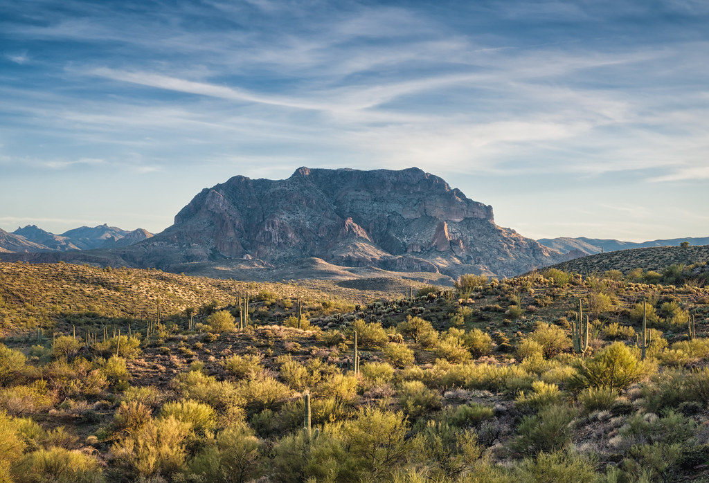 Picket Post Mountain Picketpost Mountain is located just o… Flickr