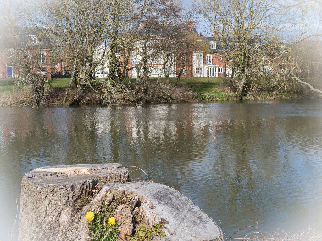 Houses by the River Stour Wimborne, Dorset Julian Chilvers Flickr