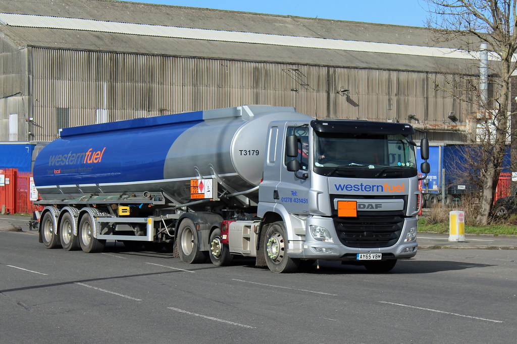 Western Fuel, Bridgwater AY65 VBM, DAF CF in Avonmouth Flickr