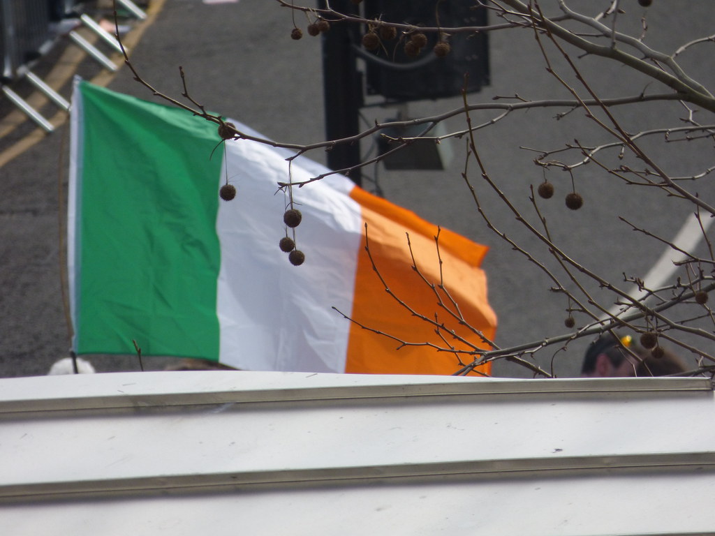 Irish flag for the St Patrick's Day Parade 2018 Irish flag… Flickr