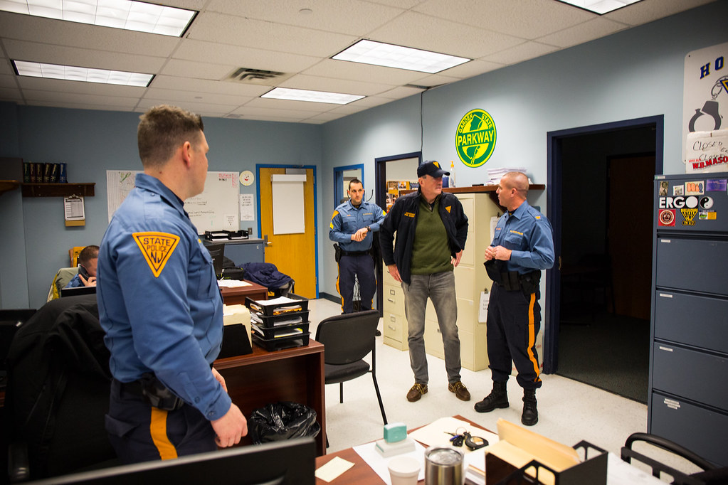 Governor Phil Murphy visits the NJ State Police Barracks i… Flickr