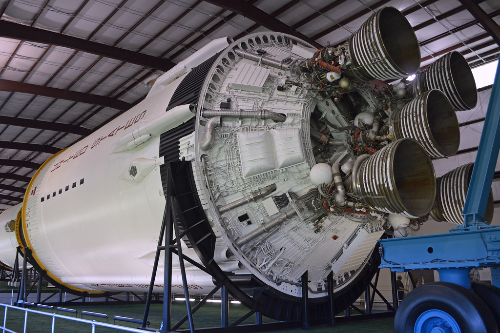 Saturn V Rocket, 2nd Stage Johnson Space Center. 20320… Flickr