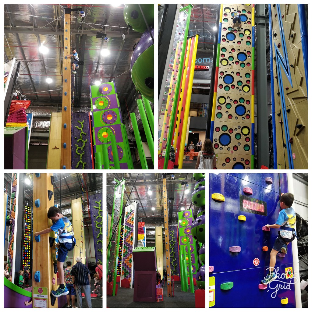 Isaac climbing at Up Unlimited Clip and Climb, Moorabbin Flickr