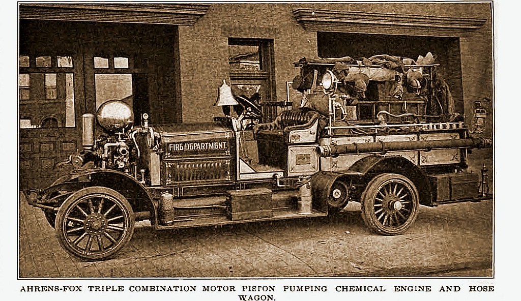Ahrens-Fox Chemical and Hose truck - Baltimore Fire Depart… | Flickr