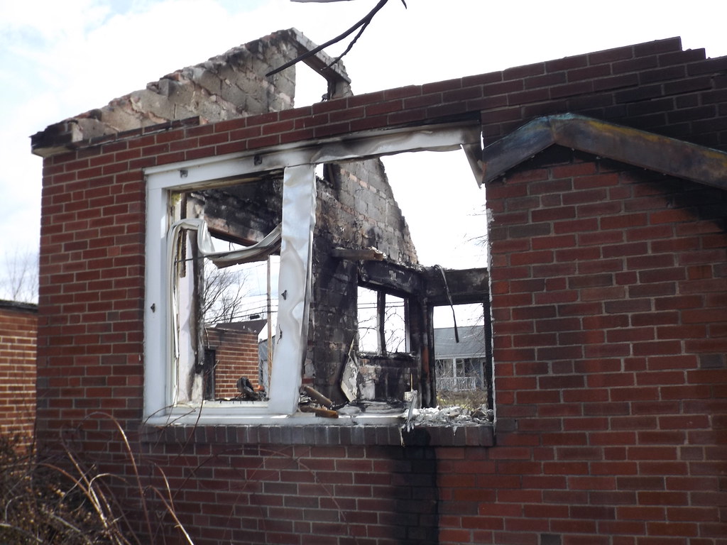 Controlled Burn House was training burn. Burnt to make pro… Flickr