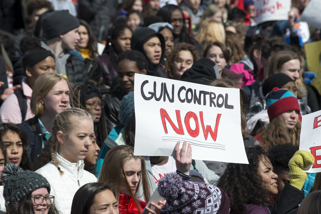 March For Our Lives student protest for gun control Flickr
