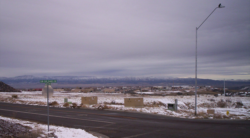 Snow on Sundog Snow settles into Prescott Valley, January