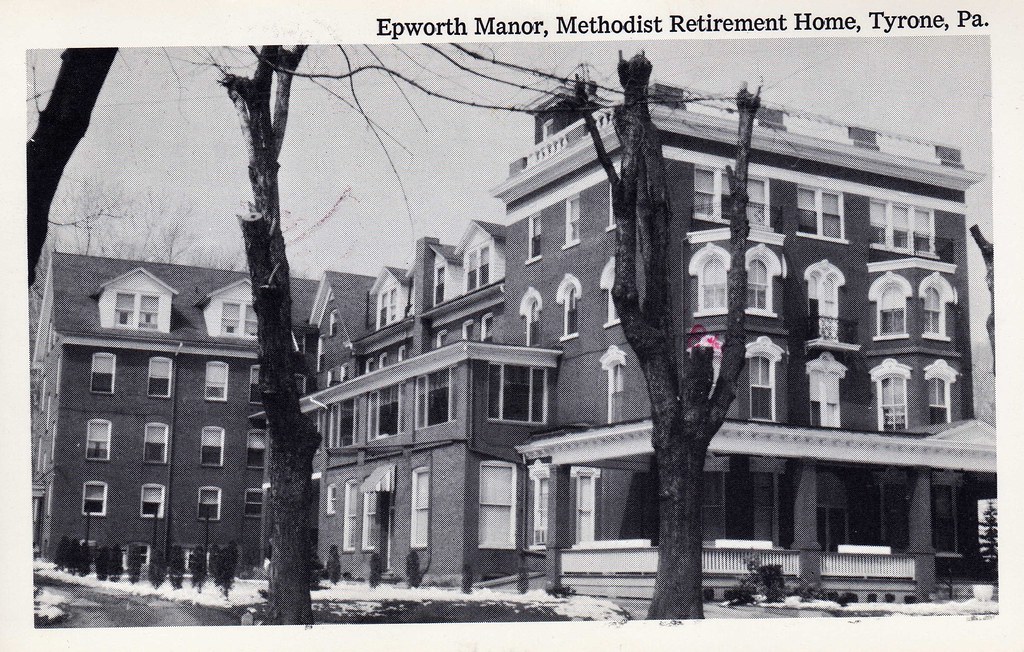 Postcard Tourism Epwoth Manor, Methodist Retirement Home… Flickr