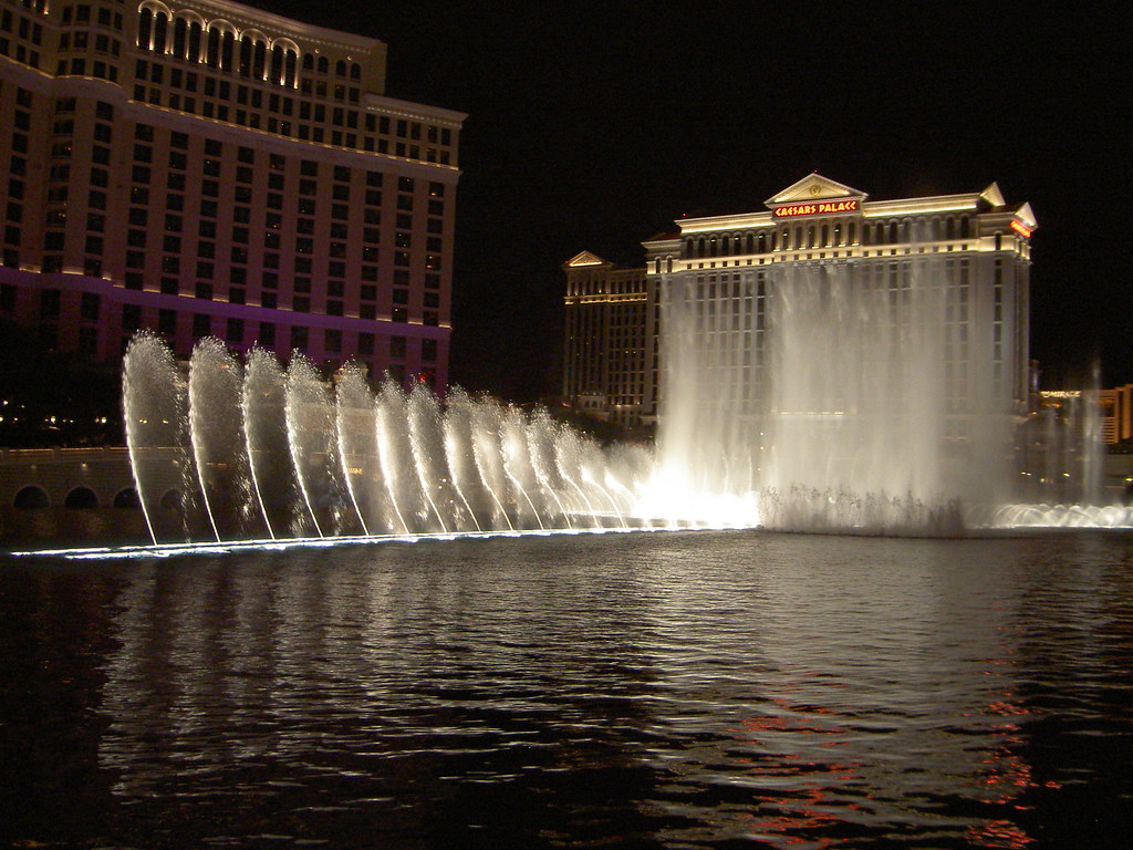 Vegas Water Show Spolster Flickr