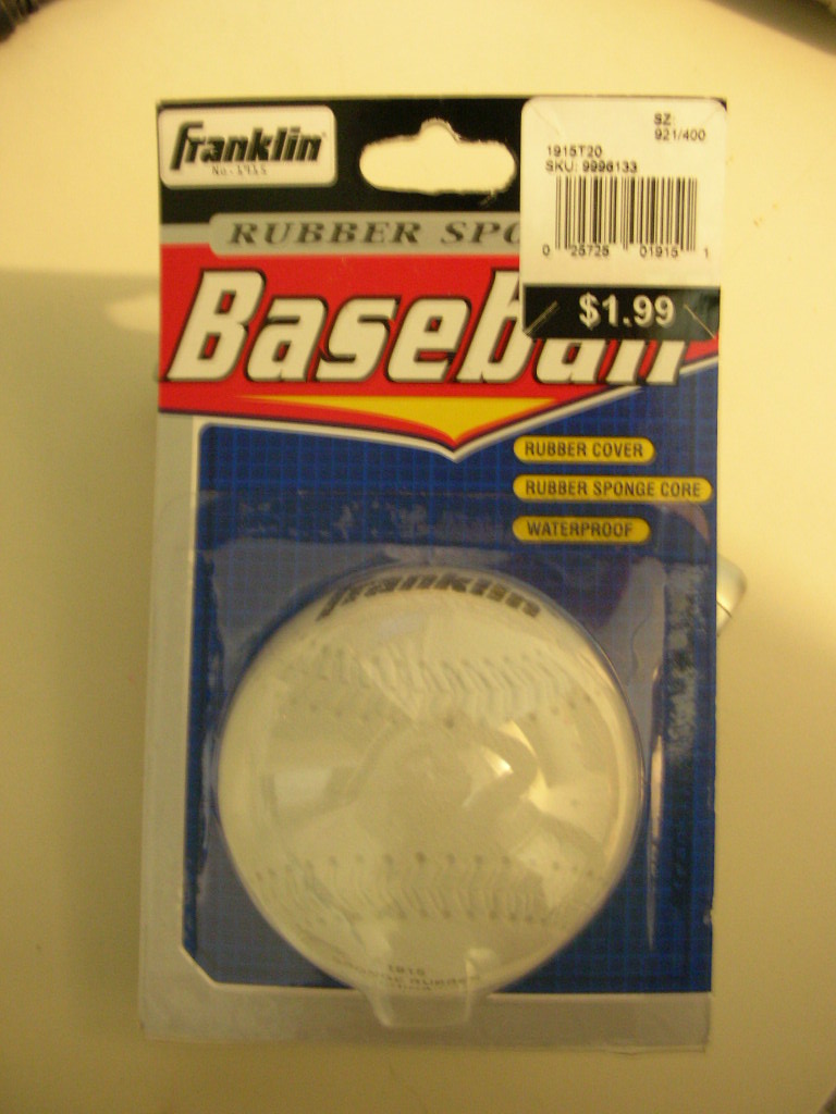 Day 24 Franklin Rubber Sponge Baseball The Sports Autho… Flickr