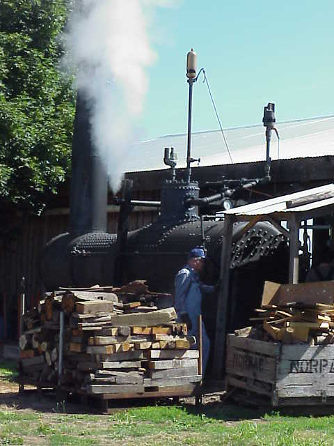 Steam powered sawmill 1 | Photographed at Antique Powerland … | Flickr
