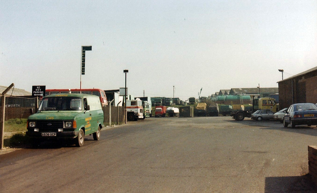 ACKWORTH TRANSPORT YARD Picture taken at the entrance to A… Flickr