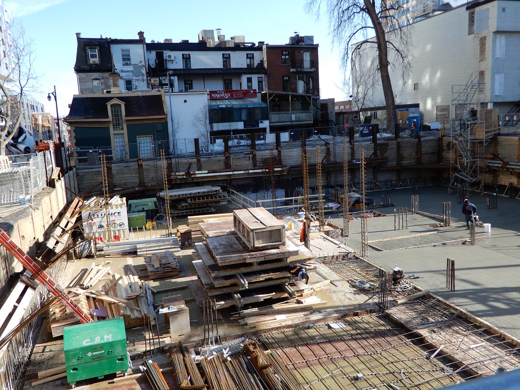 Construction on MacKay 2 Read more Vanishing Montreal Va… Flickr