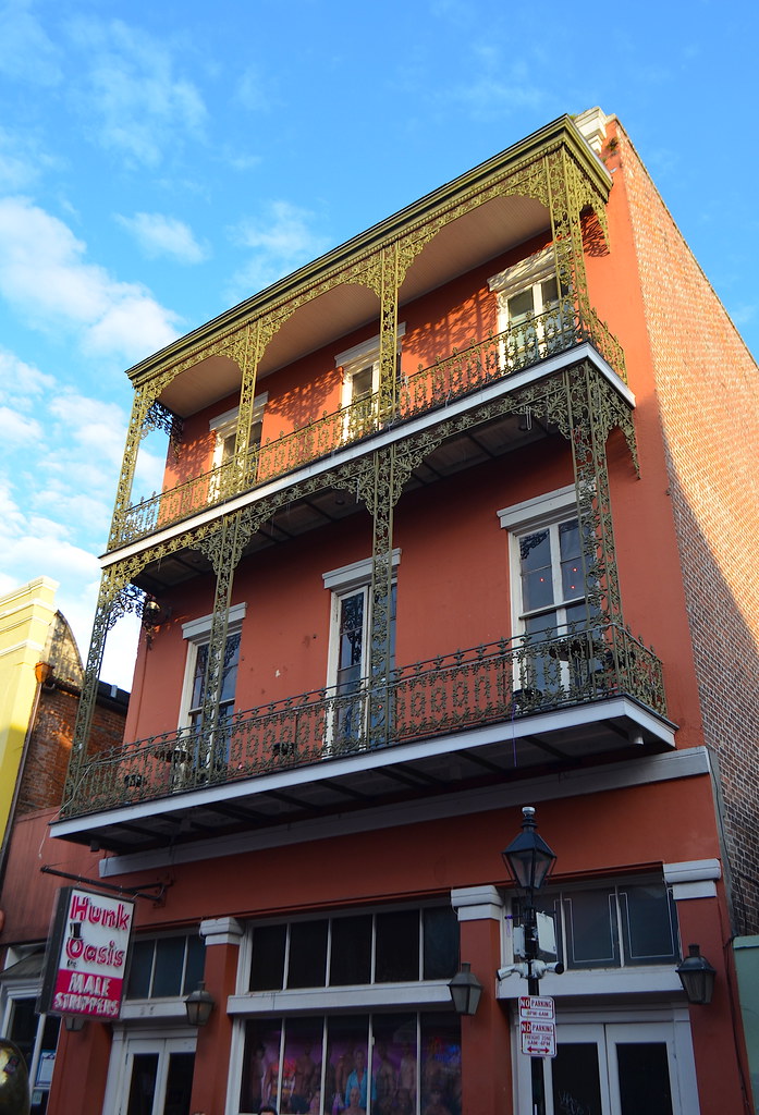 Balconies Bourbon Street, New Orleans, Louisiana Neal Flickr