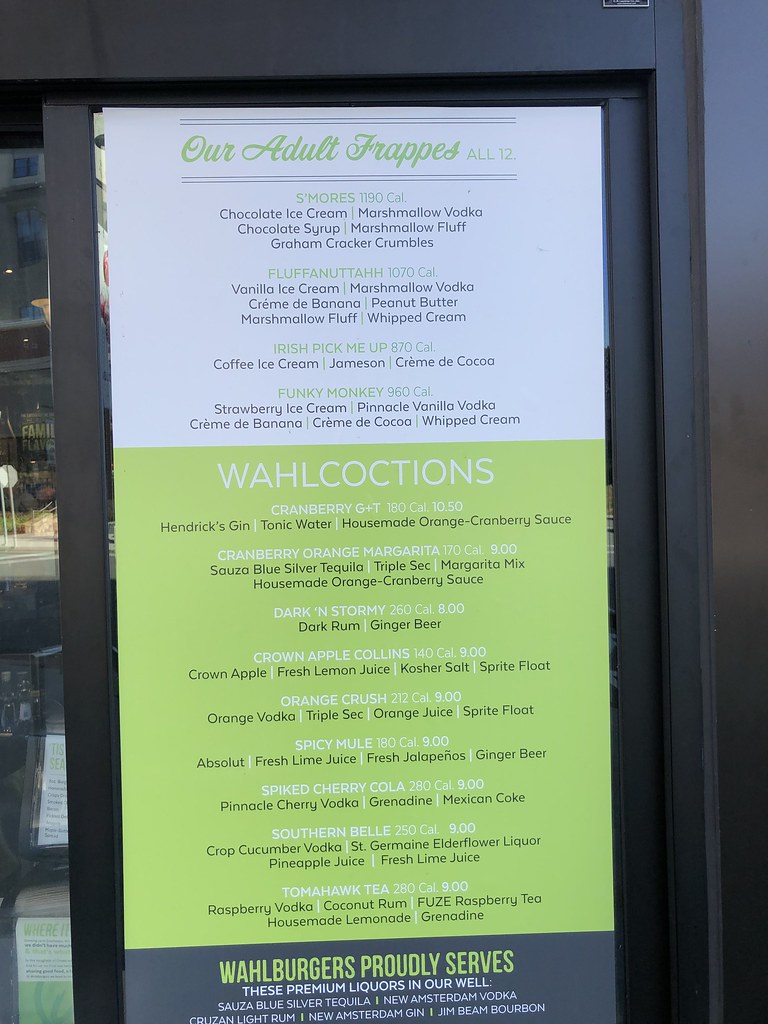 Wahlburgers Prices 2 Wahlburgers menu prices as of Decembe… Flickr