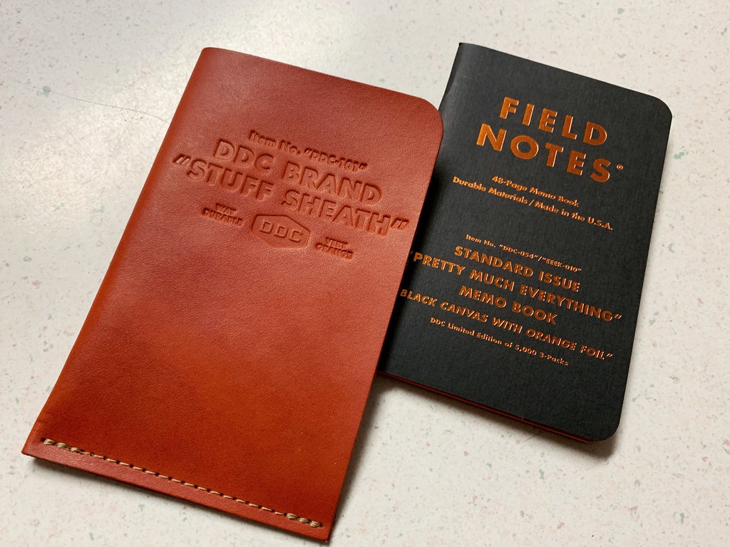 DDC Stuff Sheath and EEEK Field Notes Love me some Draplin… Flickr