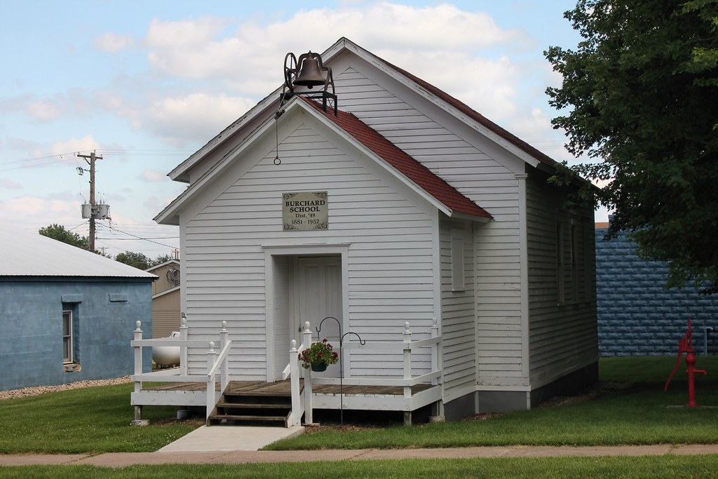 Burchard School Balaton, MN Relocated to the Balaton Are… Flickr