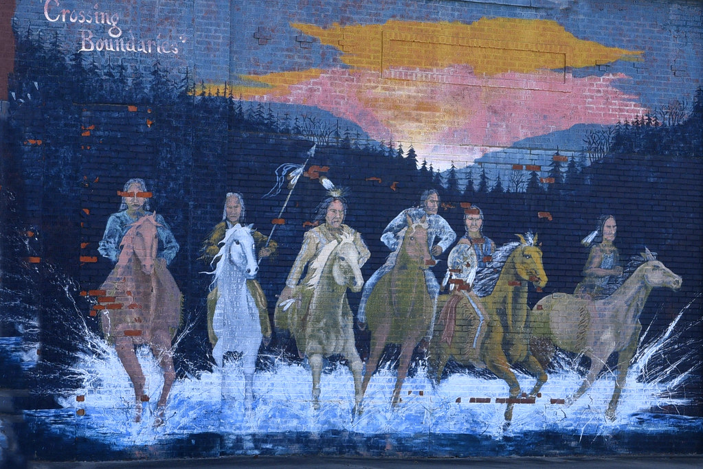 Mural in Hominy OK VickieRans Flickr