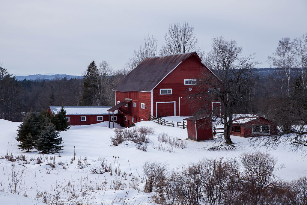 Craftsbury, Vermont, Barn at ski center, 2018. This versio… Flickr