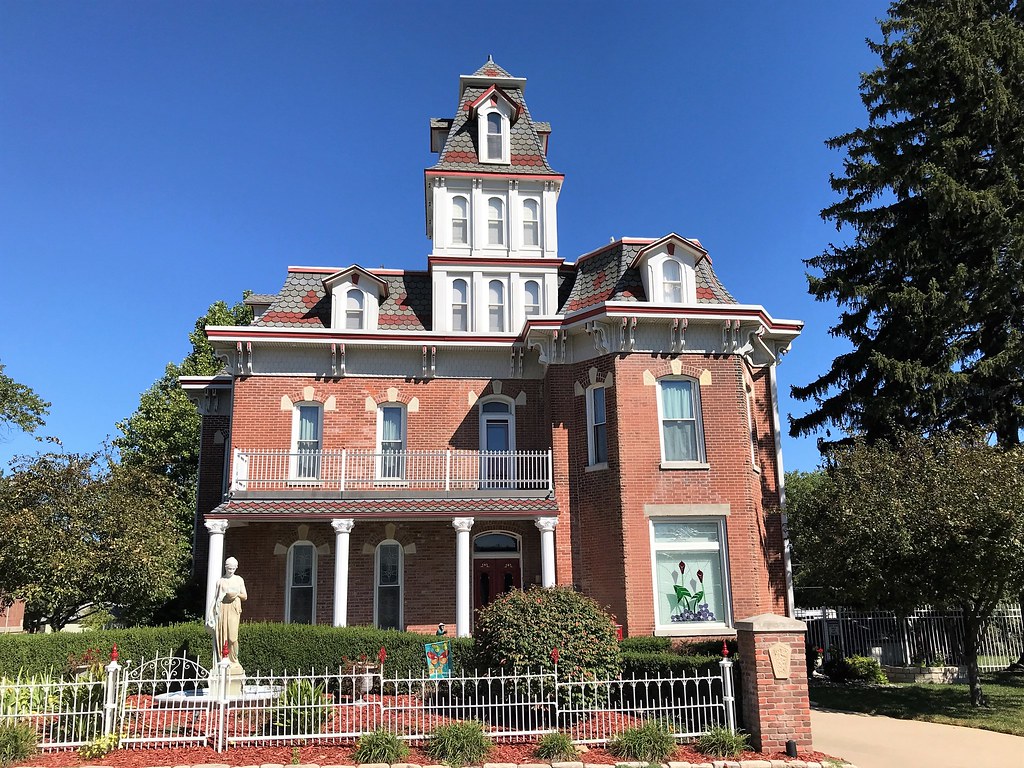 Musser Mansion in Cameron Missouri Although Cameron existe… Flickr