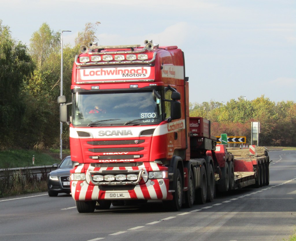 Lochwinnoch Motors G10 LML on the A5 at Shrewsbury Flickr