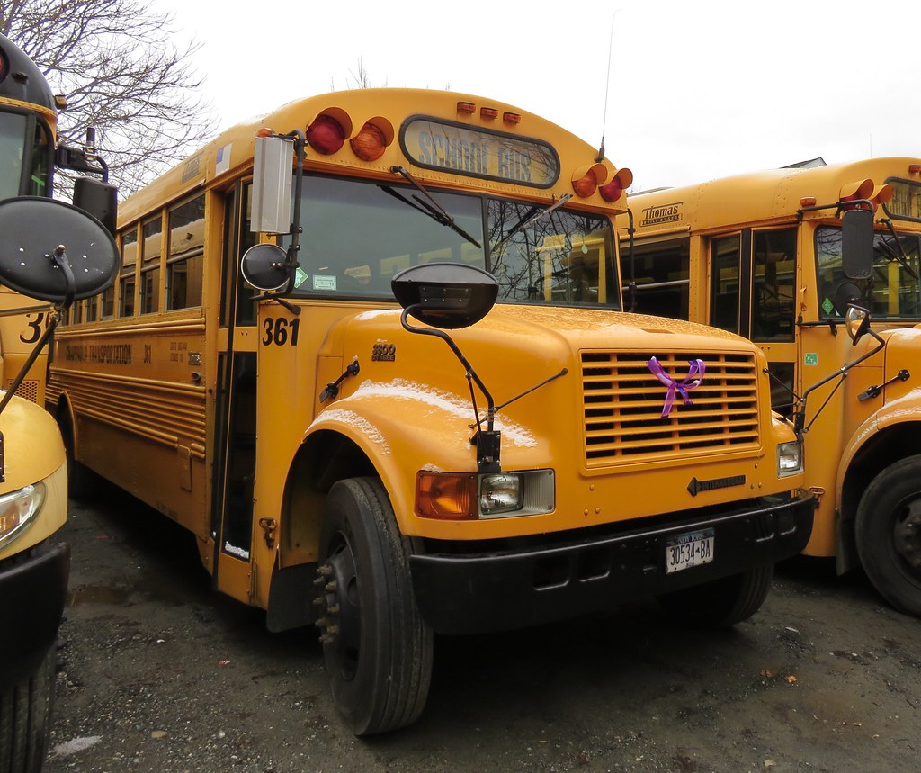 Chappaqua Transportation 361 Most of the buses have pink a… Flickr