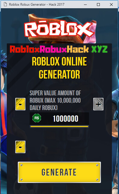Robux Roblox Generator Home Facebook roblox robux generatore
