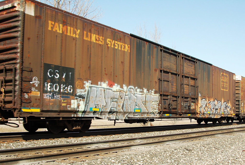 CSXT180126 AUTOPARTS BOXCAR FAMILY LINES SYSTEM RIDGEWAY… Flickr