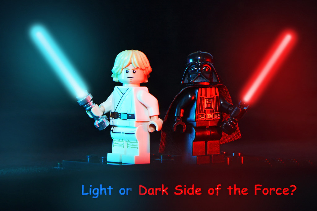 LEGO Star Wars Luke Skywalker and Darth Vader Are you th… Flickr