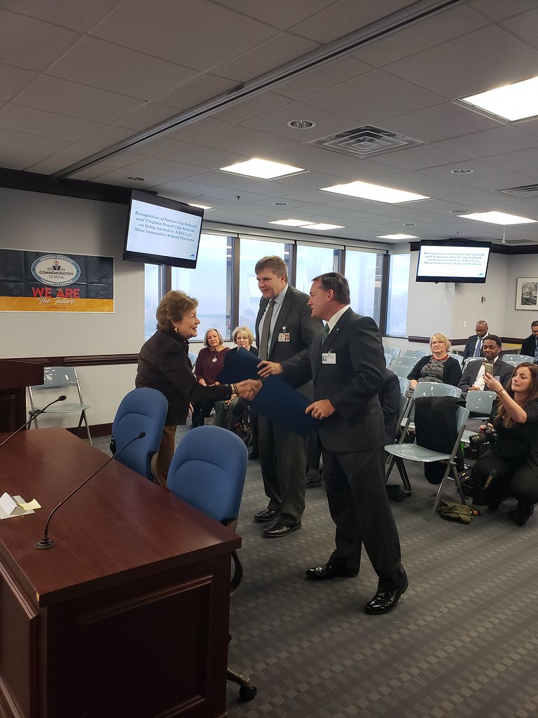 Recognition of Virginia Beach & Salem Public Schools Flickr