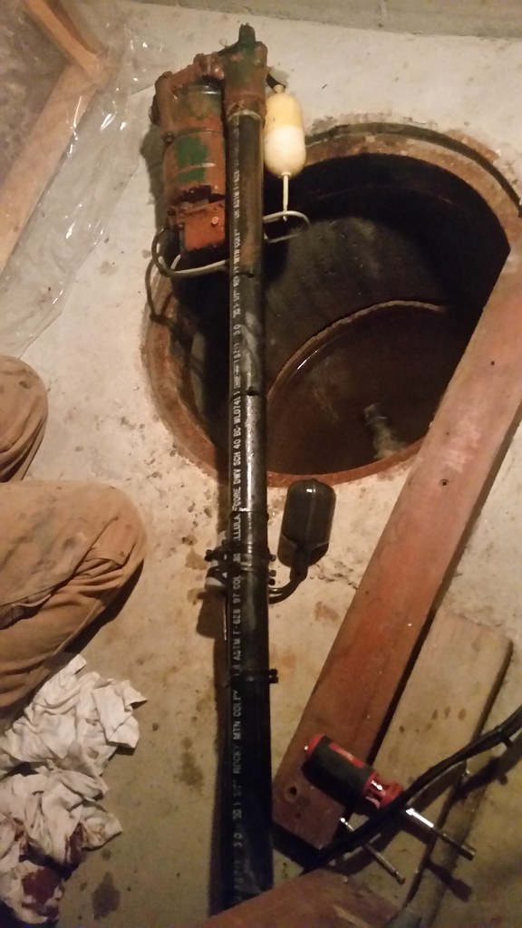 Sump pump seized water level over 2ft too high 018/365 T… Flickr
