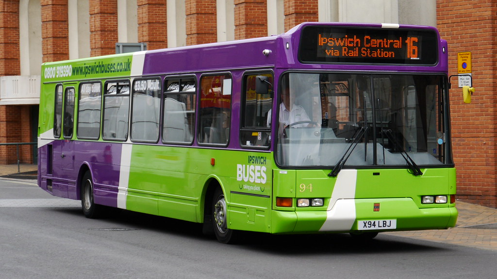 94 X94 LBJ Ipswich Suffolk Dennis Super DartEast Lance Sp… Flickr