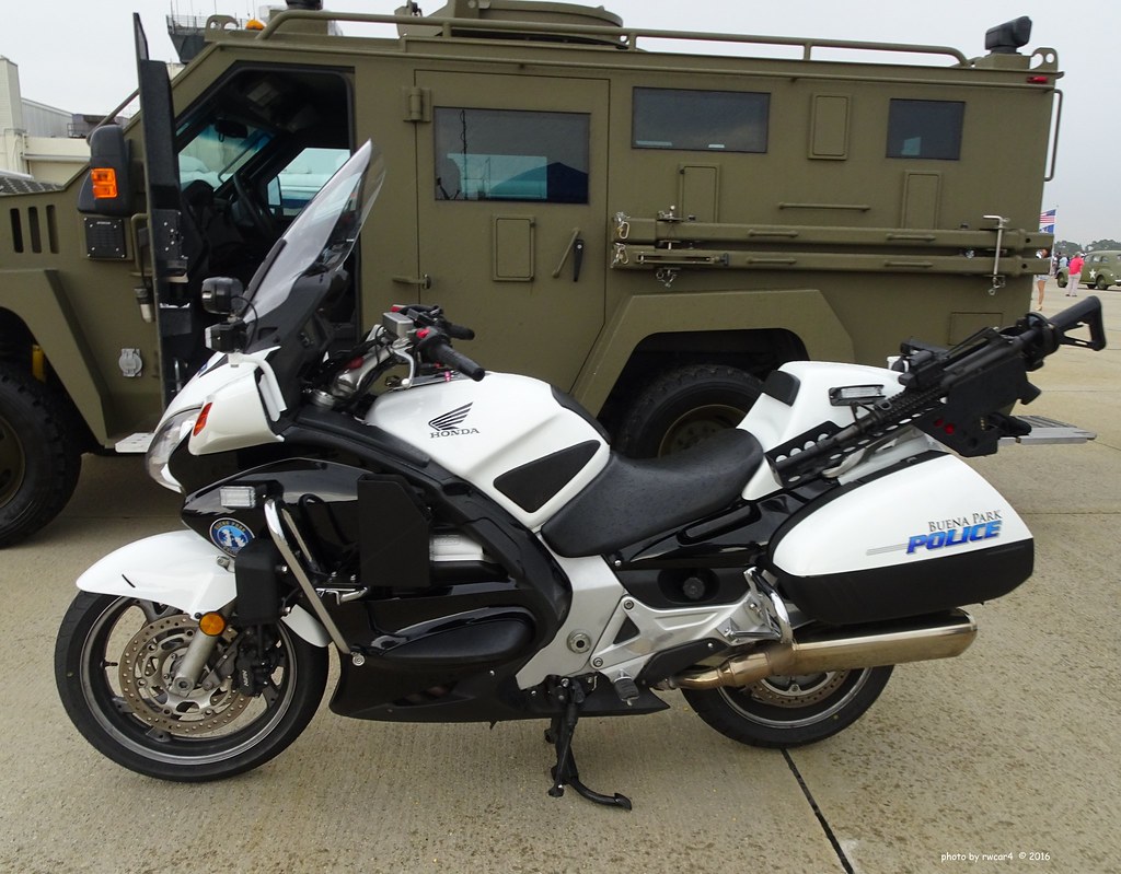 Buena Park CA Police Honda Motorcycle (3) rwcar4 Flickr
