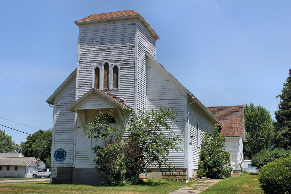 Church (Masonic Lodge) Glidden, IA Originally a church a… Flickr