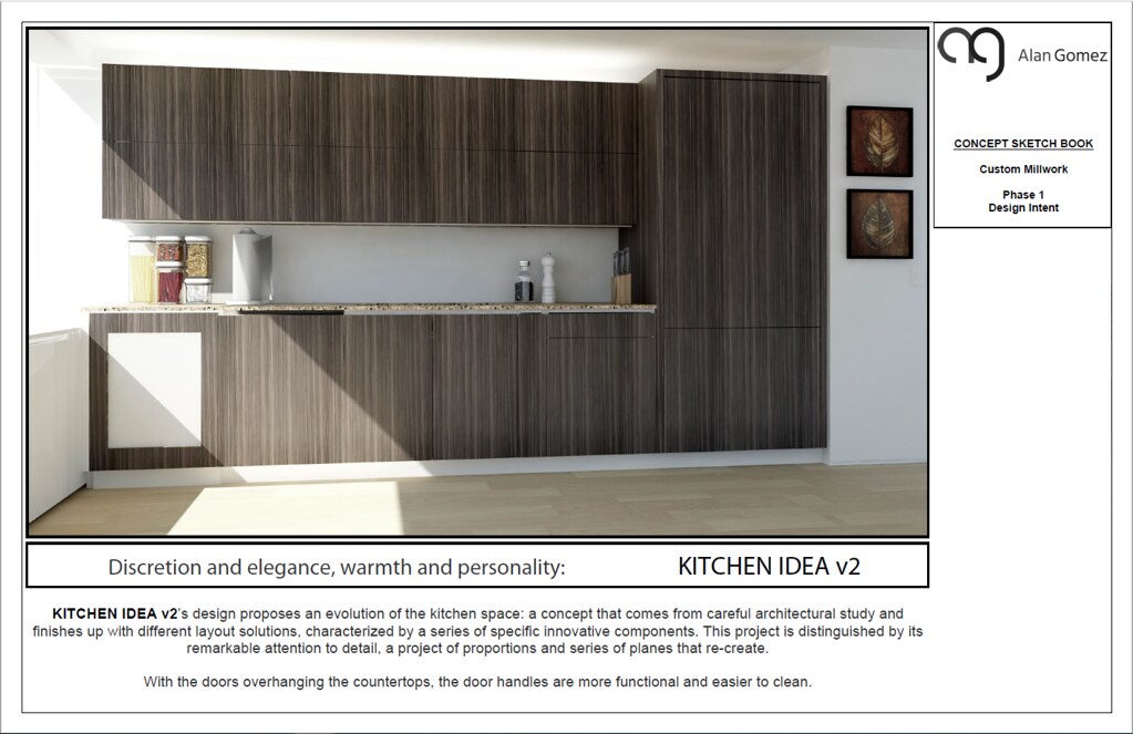 Kitchen design VisualARQ