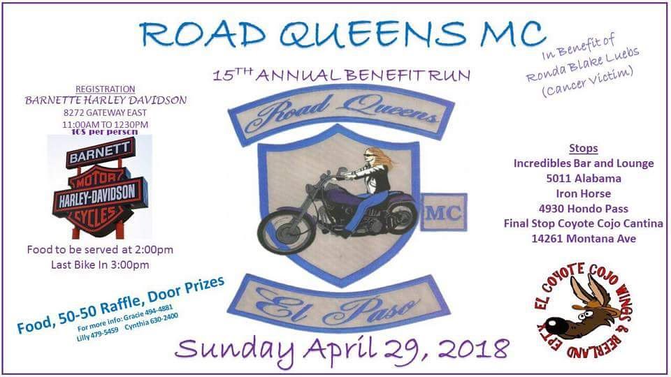 Road Queens MC 15th annual benefit run 04/29/2018 Flickr