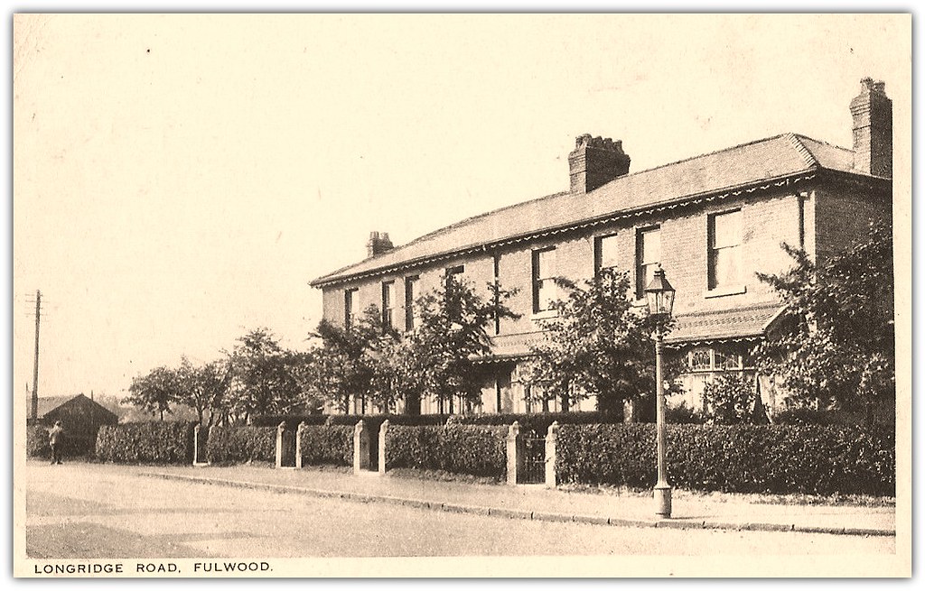 Longridge Road, Fulwood. Sepia postcard RPPPC Captures th… Flickr
