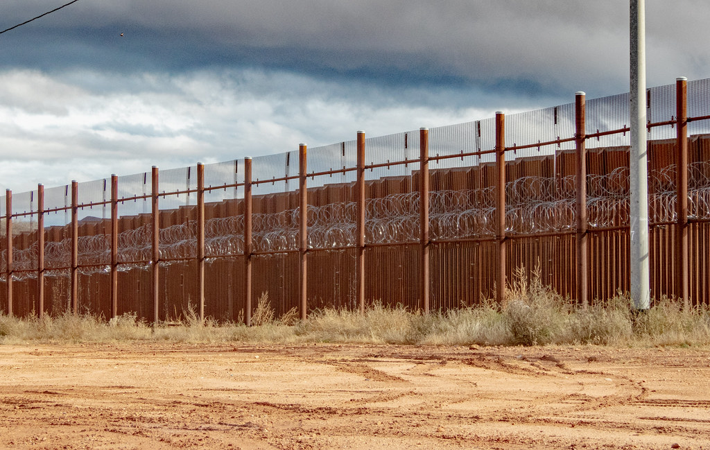 US Mexico Border Fence Naco, AZ Naco is a border town … Flickr