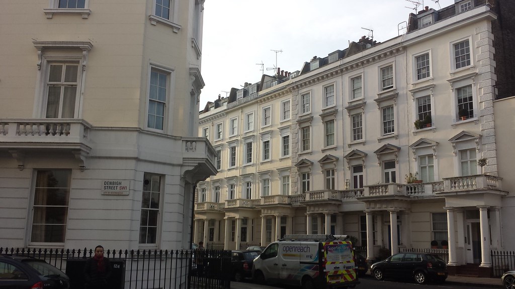 Denbigh Street SW1 in London.... Art Blackburn Flickr