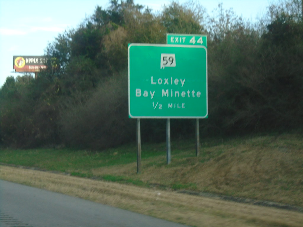 I10 East Exit 44 I10 east approaching Exit 44 AL59/… Flickr