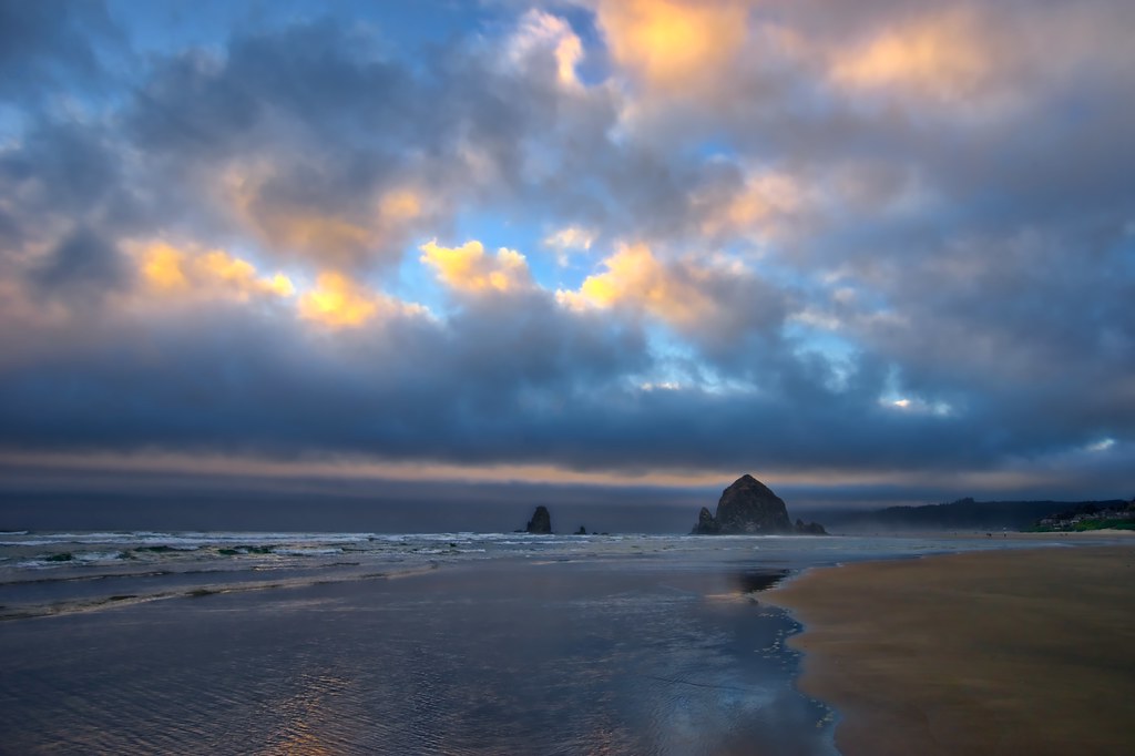 Can I sail through the changing ocean tides? Cannon Beach,… Jim Nix