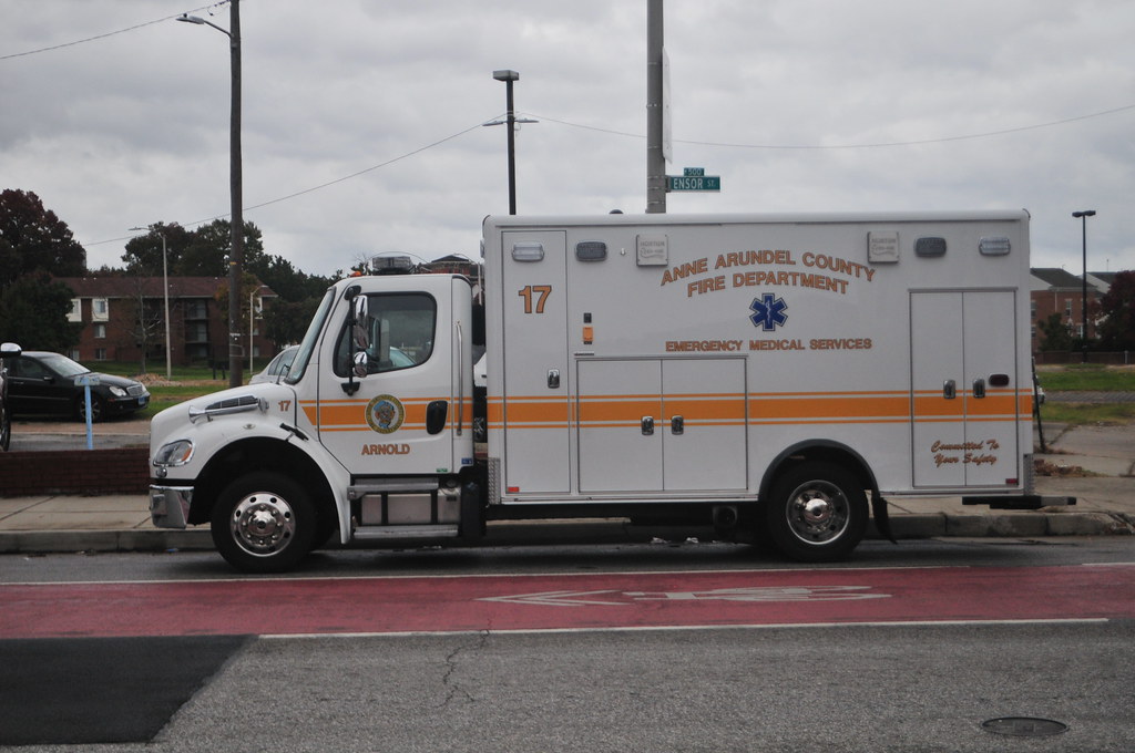Anne Arundel County Fire Department EMS Ambulance 17 Flickr